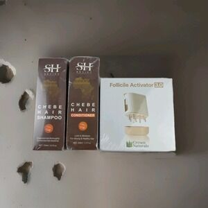 Sevich Chebe Hair Shampoo & Conditioner 100% Natural & Pure - 3.5 fl oz each NIB